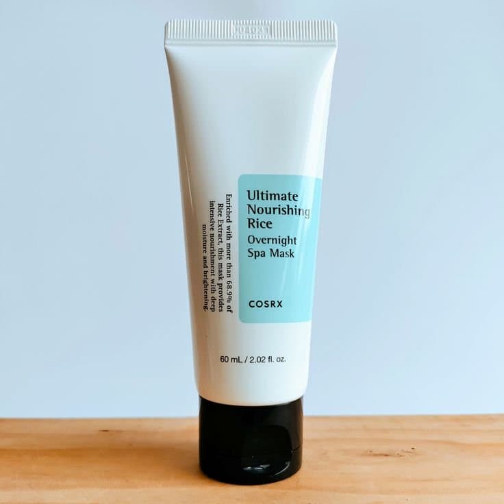 COSRX Ultimate Nourishing Rice Overnight Spa Mask
Made in Korea | 60ml
Expiration date:- 2026/05